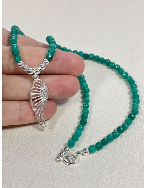 COLLAR BAÑADO ENPLATA