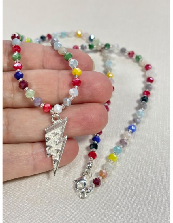 COLLAR BAÑADO ENPLATA