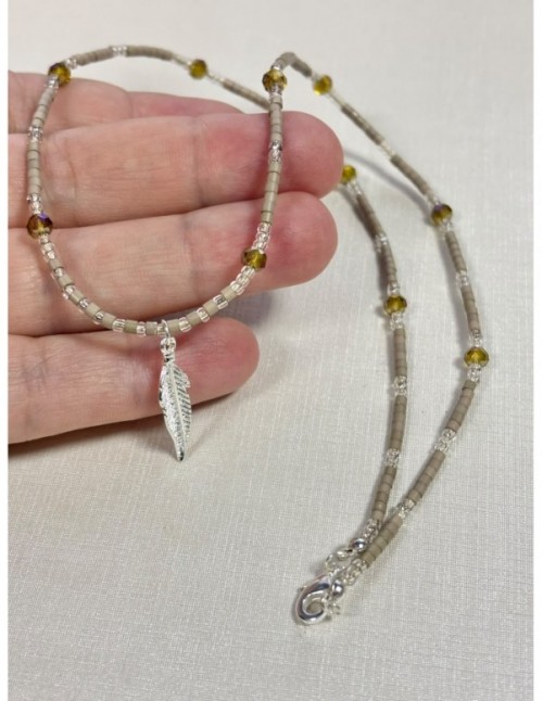 COLLAR BAÑADO ENPLATA