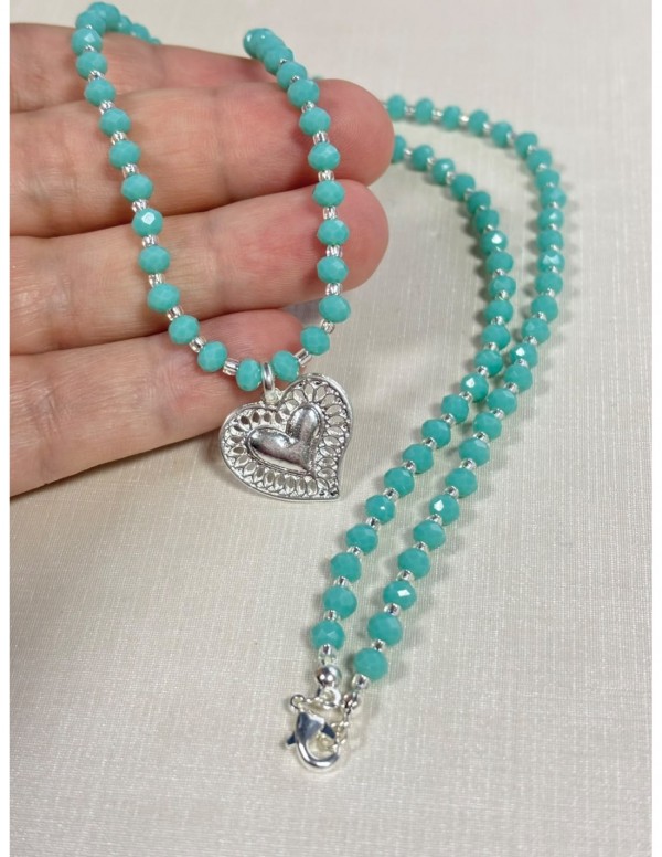 COLLAR BAÑADO ENPLATA