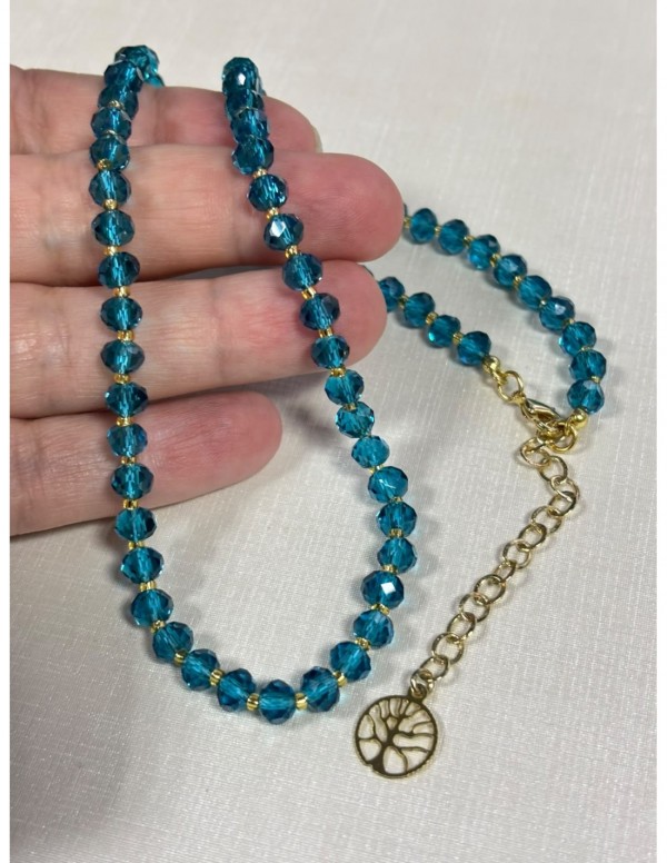 COLLAR BAÑADO EN ORO (45+5 cms)