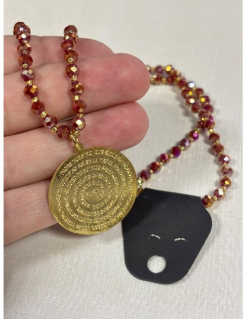 COLLAR BAÑADO EN ORO (48+5 cms)