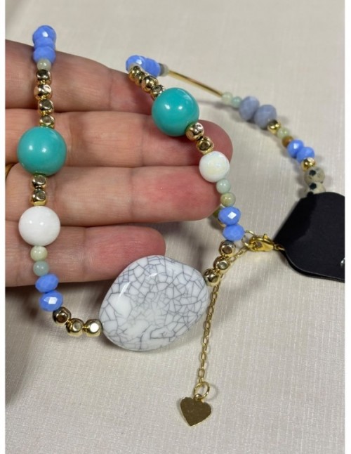 COLLAR BAÑADO EN ORO (45+5 cms)