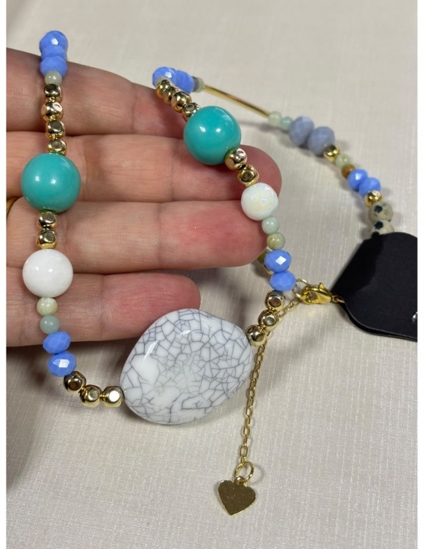 COLLAR BAÑADO EN ORO (45+5 cms)