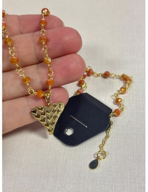 COLLAR BAÑADO EN ORO (45+5 cms)