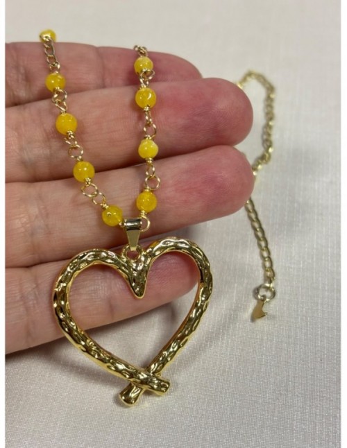 COLLAR BAÑADO EN ORO (40+5 cms)