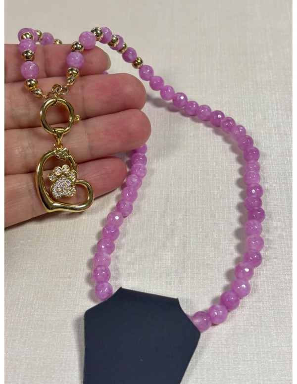 COLLAR BAÑADO EN ORO (42 cms)