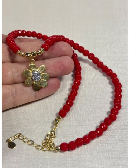 COLLAR BAÑADO EN ORO (42+5 cms)