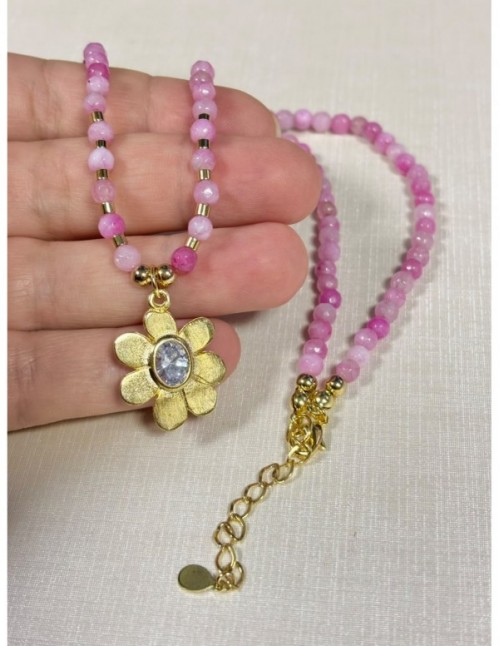 COLLAR BAÑADO EN ORO (45+5 cms)