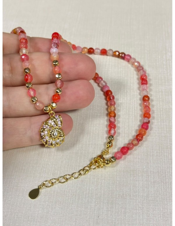 COLLAR BAÑADO EN ORO (45+5 cms)