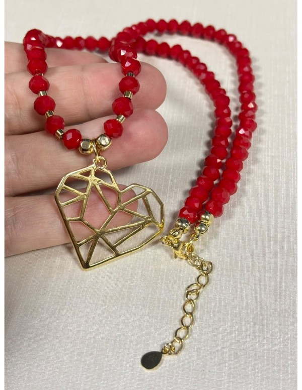 COLLAR BAÑADO EN ORO (50+5 cms)