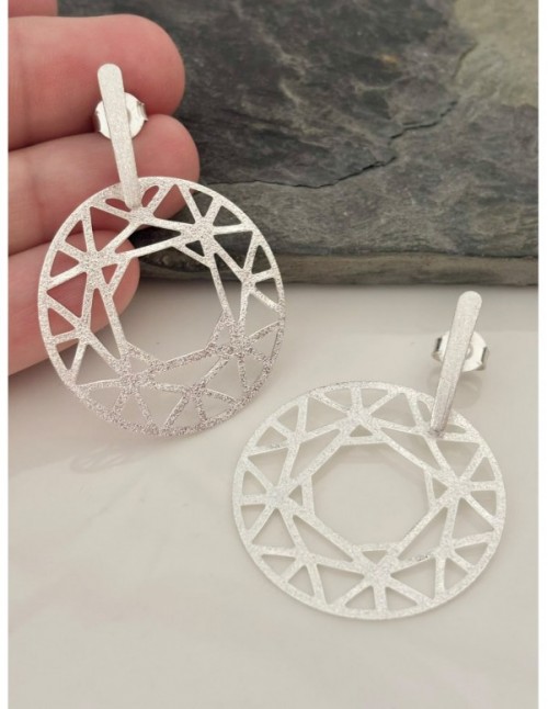 AROS BAÑADOS EN PLATA