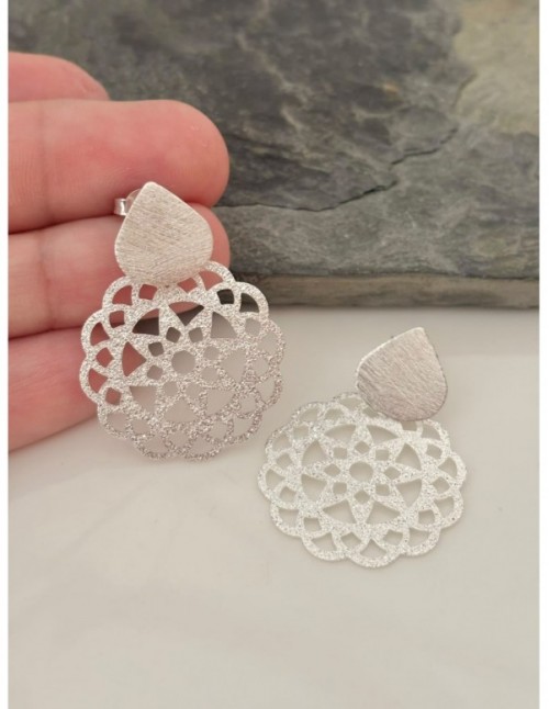 AROS BAÑADOS EN PLATA