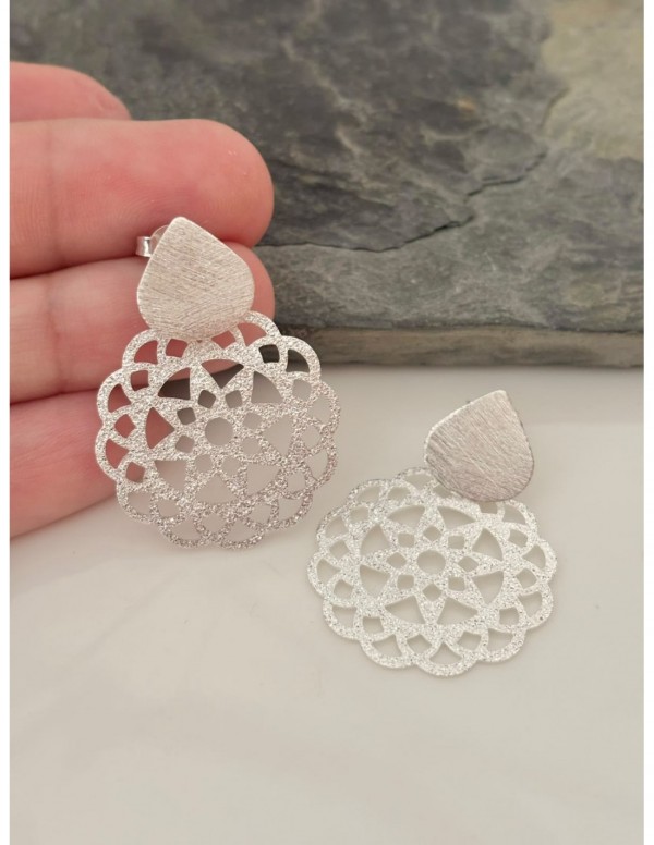 AROS BAÑADOS EN PLATA