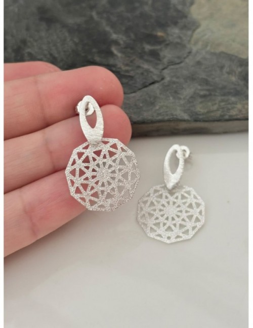 AROS BAÑADOS EN PLATA