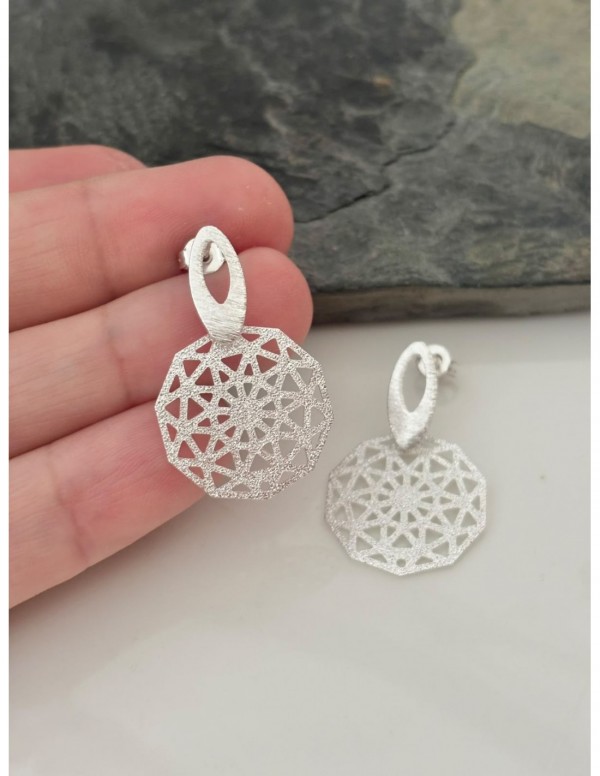 AROS BAÑADOS EN PLATA