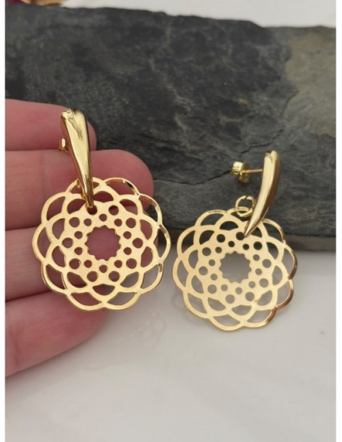 AROS BAÑADOS EN ORO