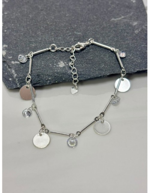 PULSERA BAÑADA EN PLATA