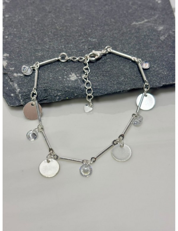 PULSERA BAÑADA EN PLATA