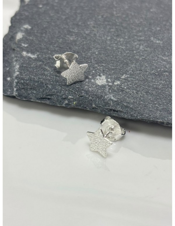 AROS BAÑADOS EN PLATA ESTRELLA