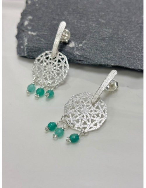 AROS BAÑADOS EN PLATA