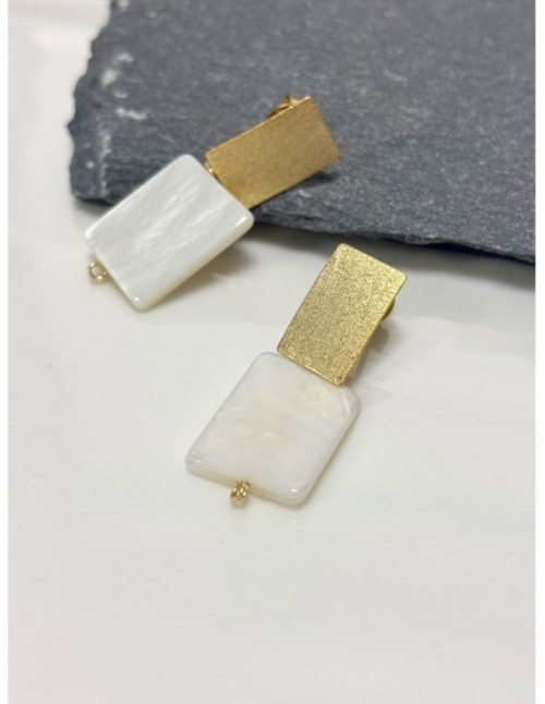AROS BAÑADOS EN ORO NACAR BLANCO