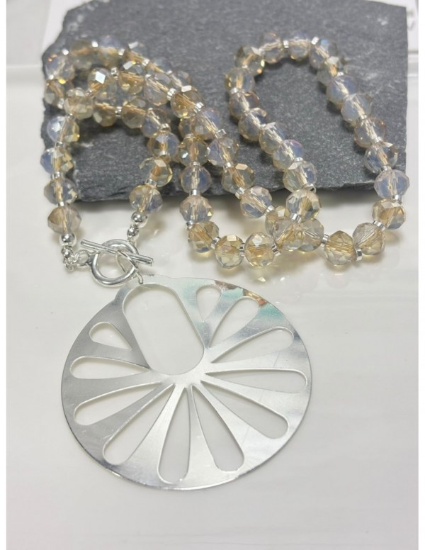 COLLAR BAÑADO EN PLATA