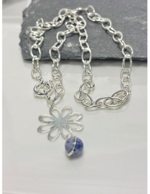 COLLARES BAÑADOS EN PLATA