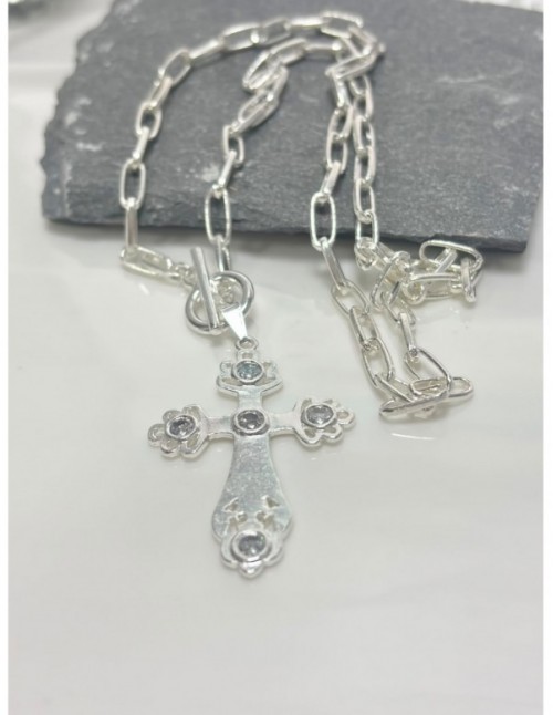 COLLARES BAÑADOS EN PLATA