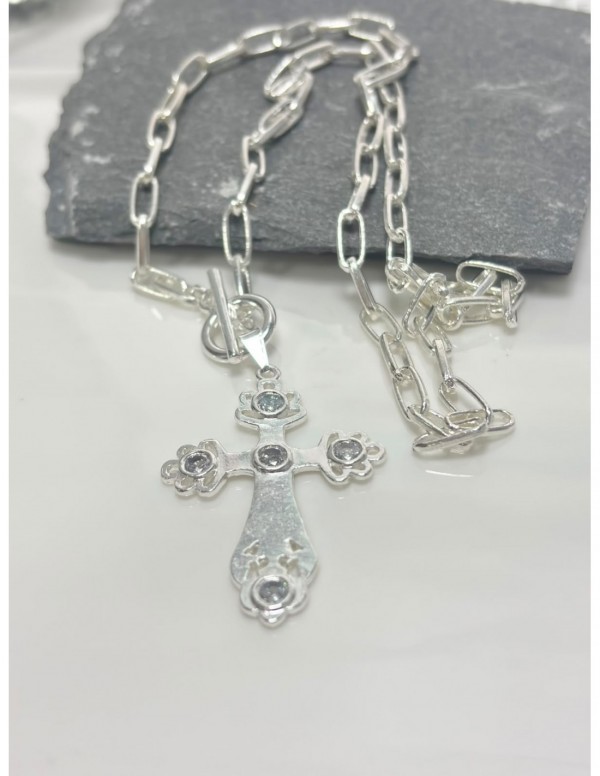 COLLARES BAÑADOS EN PLATA