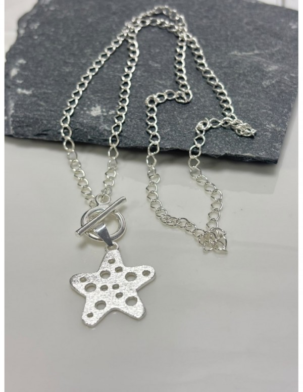 COLLARES BAÑADOS EN PLATA