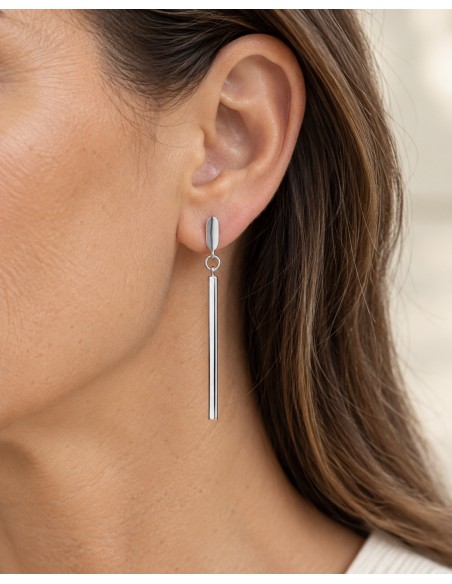 AROS LARGOS DE BARRA BAÑADOS EN PLATA