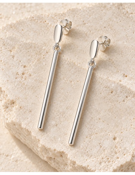 AROS LARGOS DE BARRA BAÑADOS EN PLATA