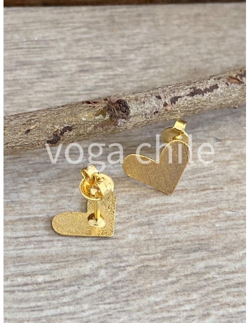 ARO BAÑO DE ORO CORAZON PEQUEÑO
