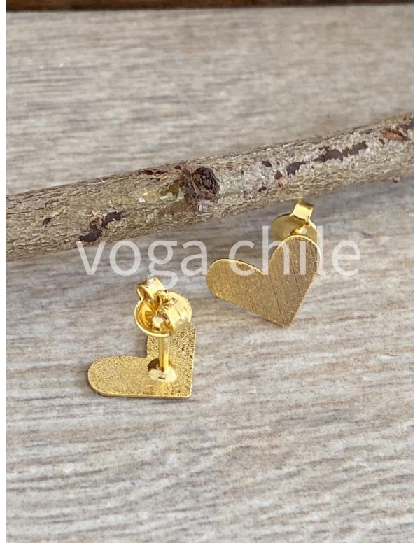ARO BAÑO DE ORO CORAZON PEQUEÑO