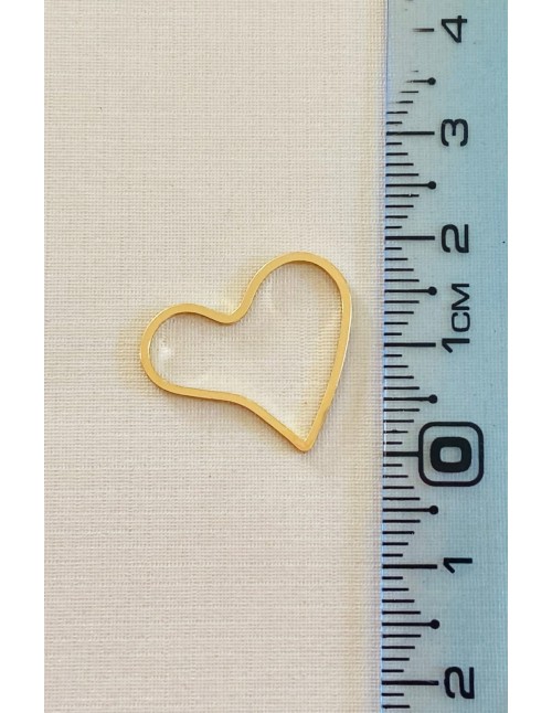 CORAZON BANO DE ORO