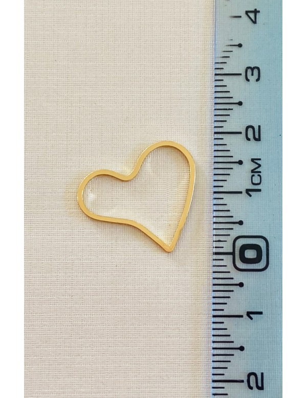 CORAZON BANO DE ORO
