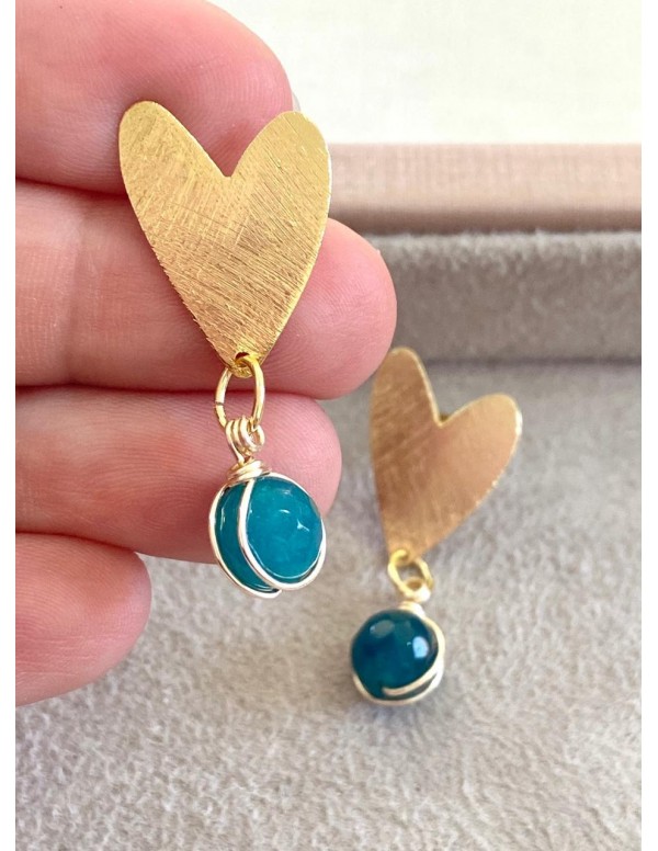 AROS BAÑADOS EN ORO AGATA PETROLEO