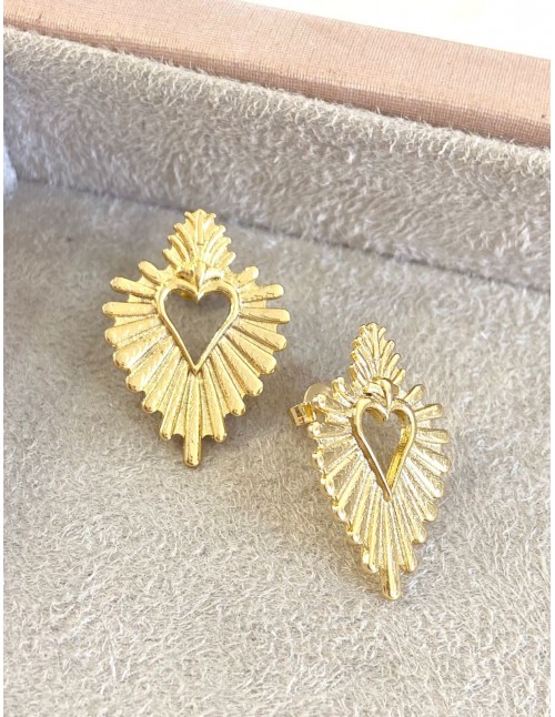 ARO BAÑO DE ORO CORAZON