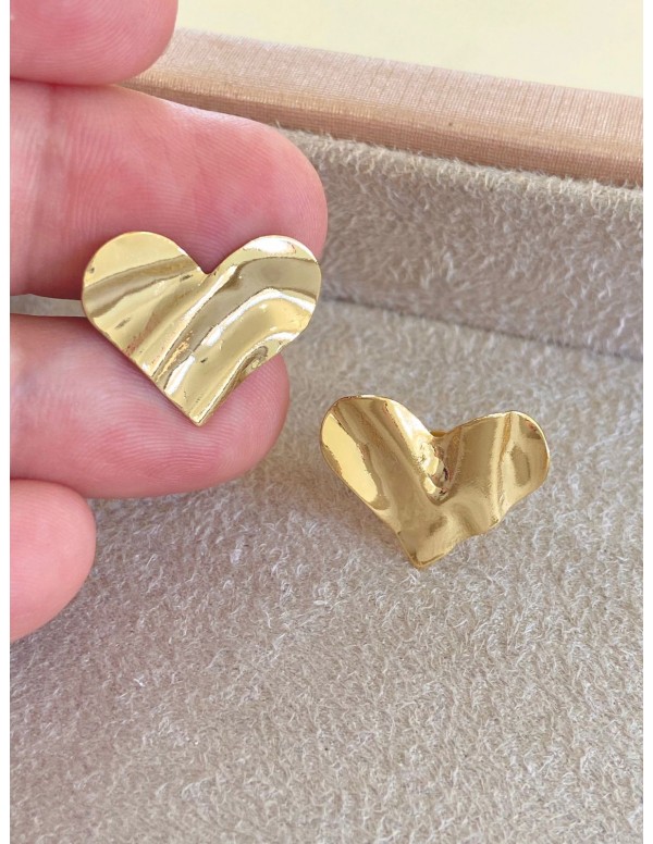 ARO BANO DE ORO CORAZON