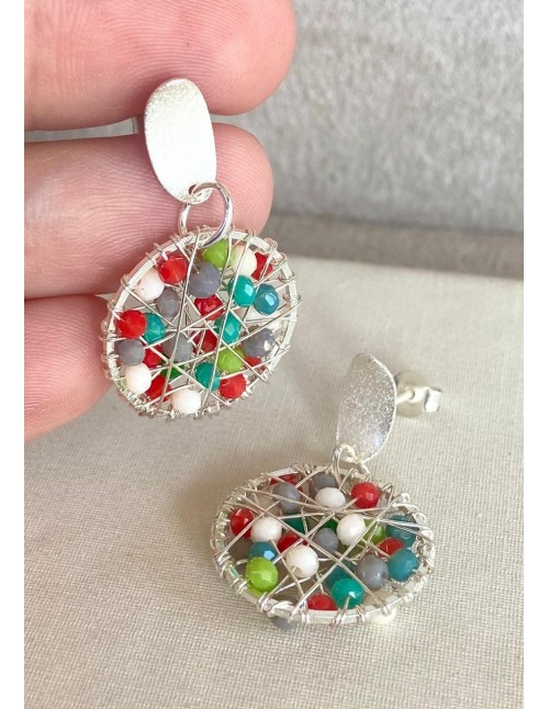 AROS BAÑADOS EN PLATA