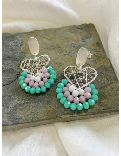 ARO BAÑO DE PLATA CORAZON