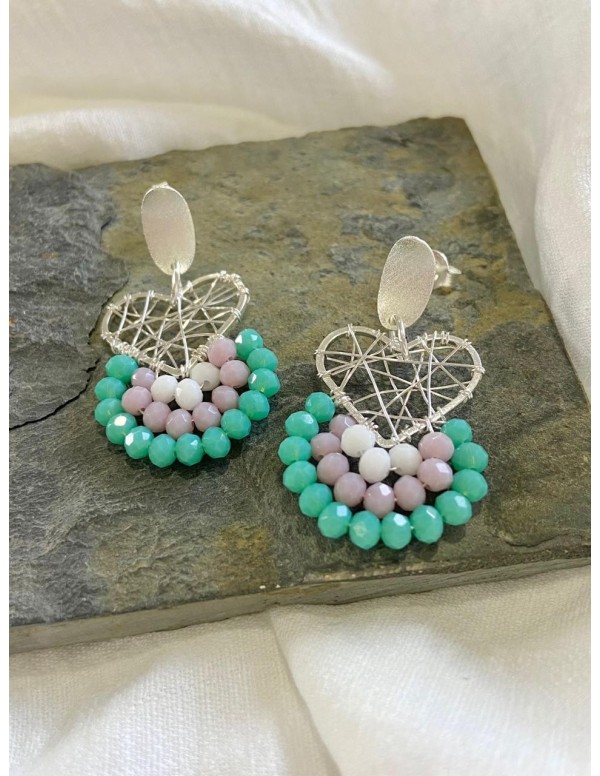 ARO BAÑO DE PLATA CORAZON