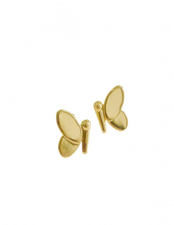 AROS BAÑADOS EN ORO MARIPOSA