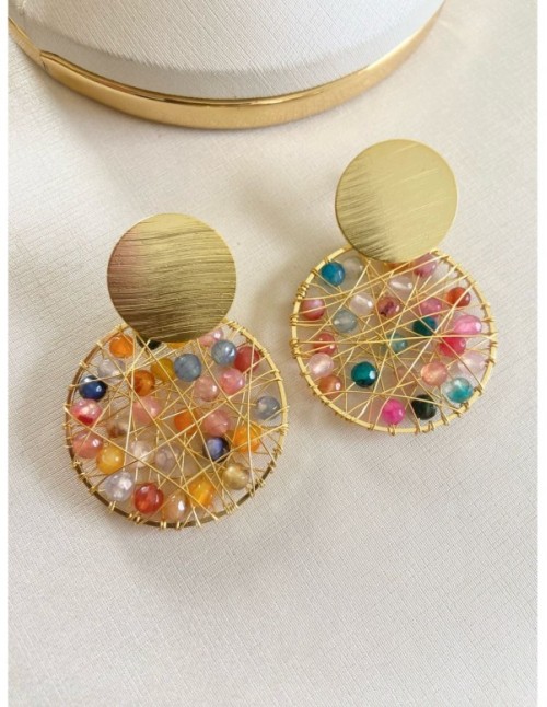 AROS BAÑADOS EN ORO ALAMBRISMO