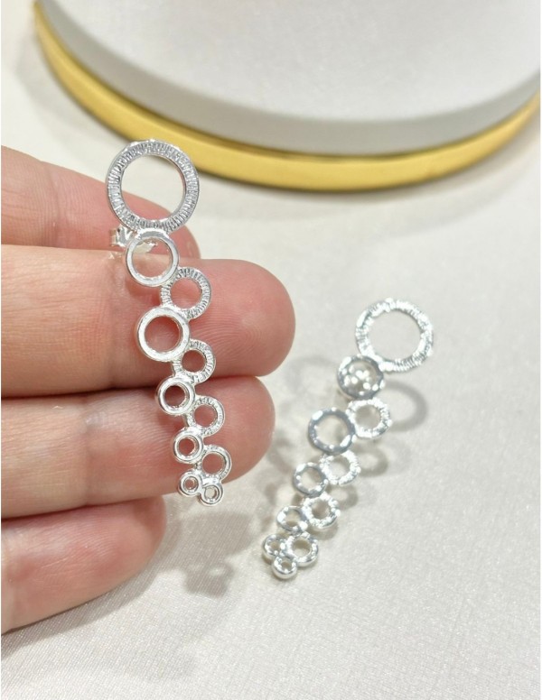 AROS BAÑADOS EN PLATA