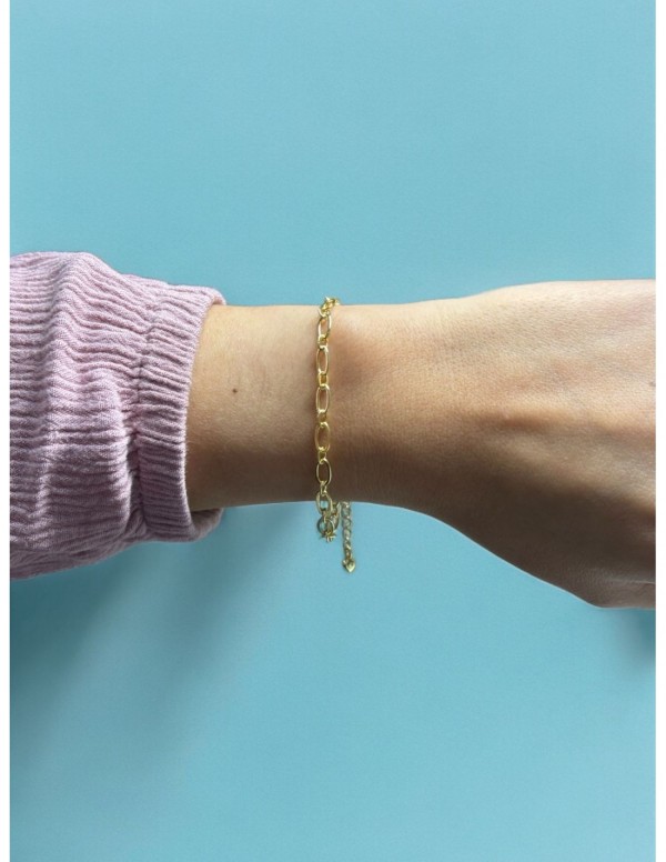PULSERA BAÑO DE ORO