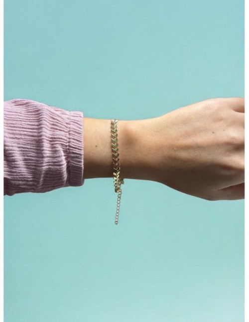 PULSERA BAÑO DE ORO
