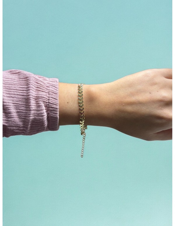 PULSERA BAÑO DE ORO