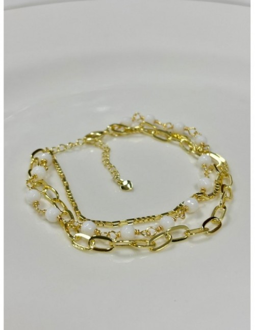 PULSERA BAÑO DE ORO